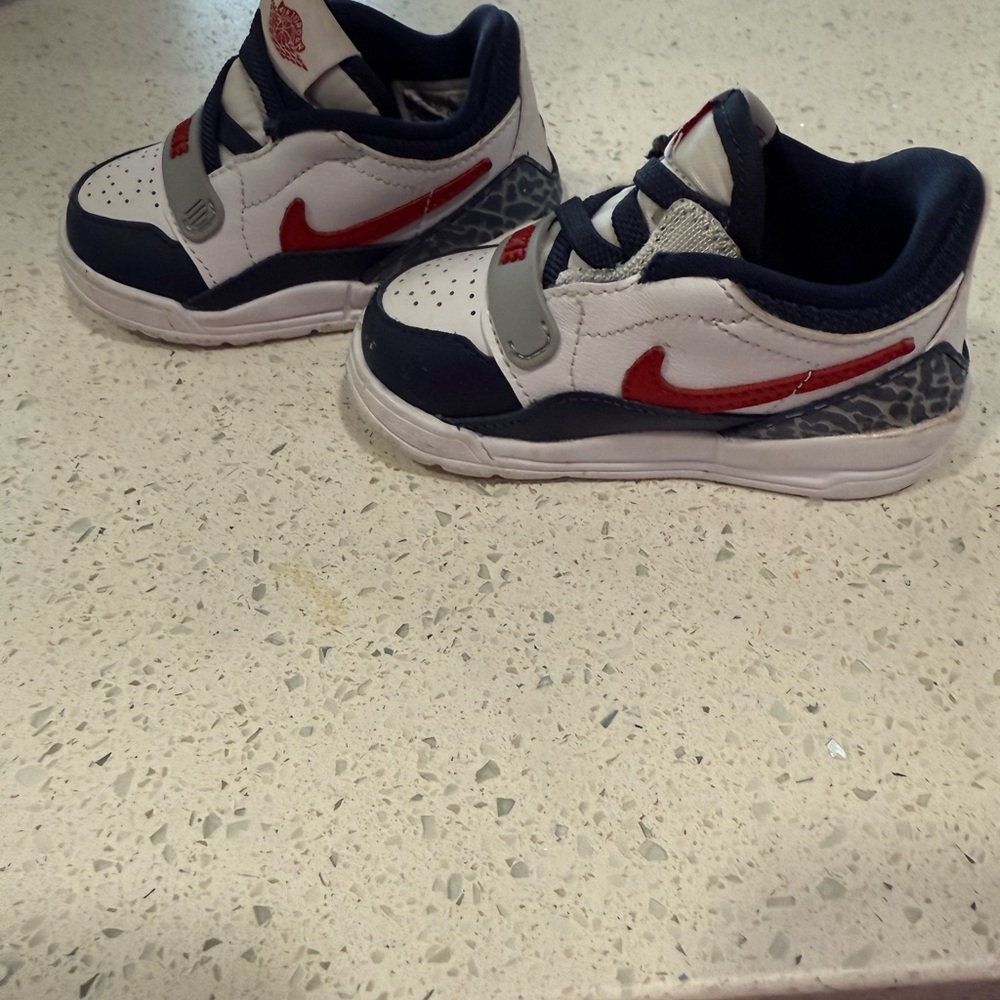 Kids' Nike Red and Blue Sneakers